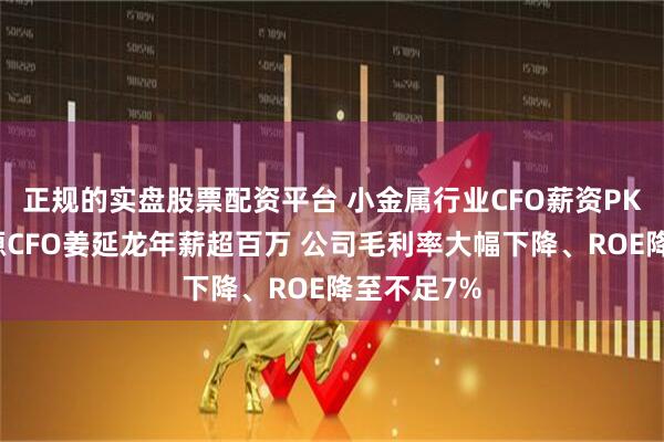 正规的实盘股票配资平台 小金属行业CFO薪资PK：中矿资源CFO姜延龙年薪超百万 公司毛利率大幅下降、ROE降至不足7%