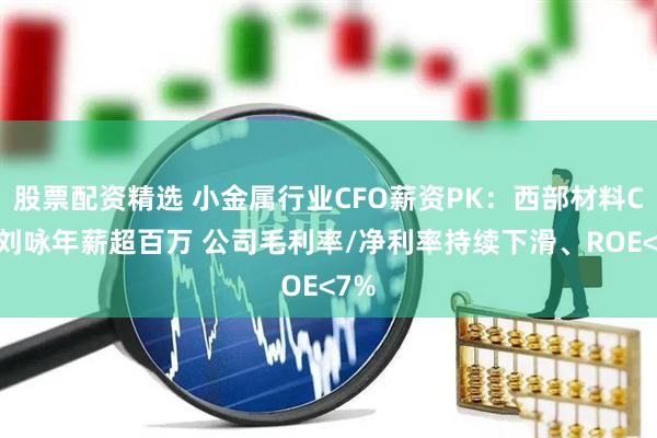 股票配资精选 小金属行业CFO薪资PK：西部材料CFO刘咏年薪超百万 公司毛利率/净利率持续下滑、ROE<7%